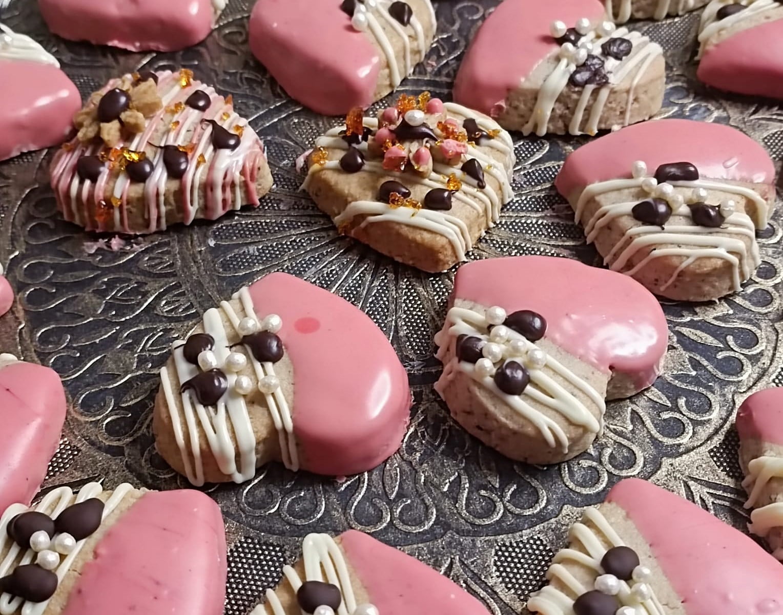 עוגיות בוטנים מעוצבות בשוקולד 🔥_מתכון של אריה רוזנשטוק – מאסטר מתכונים