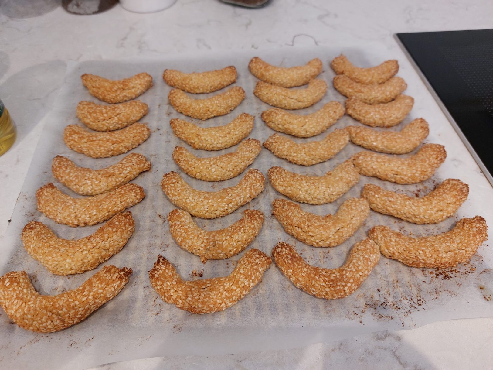 עוגיות שומשום מושלמות כשרות לפסח_מתכון של אילנה בוכריס – מאסטר מתכונים