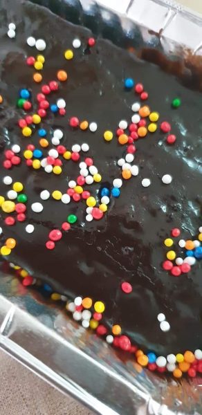 עוגת שוקולד חמה צבעונית ועסיסית🌹_מתכון של גלית נחמן- מאסטר מתכונים