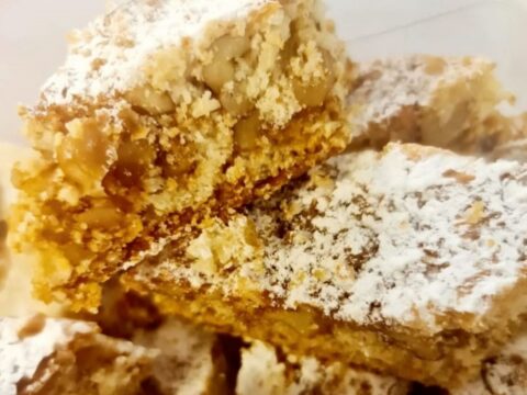עוגת אגוזים ריבת חלב וקוקוס_מתכון  של מרים ששי – מאסטר מתכונים