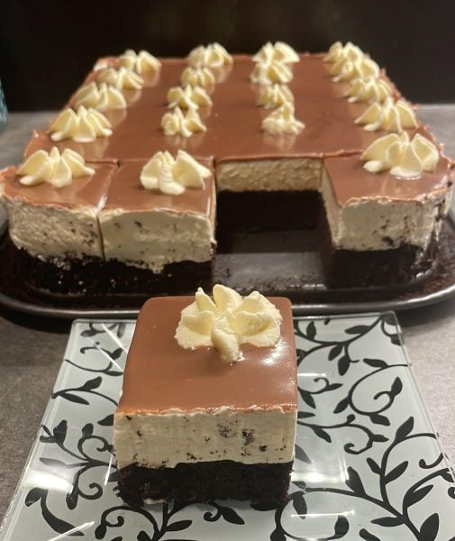 עוגת שוקולד קרם קינדר וגנאש❣️_מתכון של אילנית גואברה – מאסטר מתכונים
