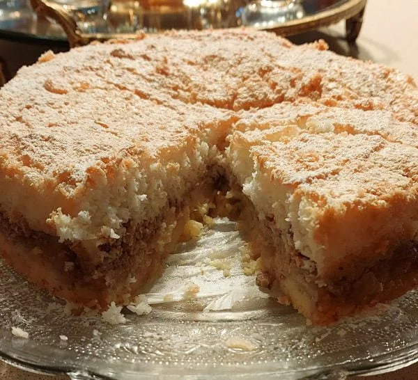 עוגת תפוחים עם מרנג קוקוס_מתכון של נורית יונה – מאסטר מתכונים