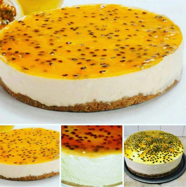 עוגת גבינה ופסיפלורה קרה_מתכון של שף מיכה כלפה – מאסטר מתכונים