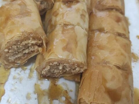 בקלוואה שקדים וטחינה_מתכון של אסתי – מאסטר מתכונים