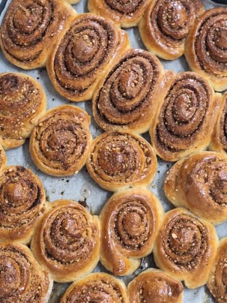 סינרול במילוי אגוזים ..נפלא !!! 🌰🥐🥖_מתכון של תהילה גיל – מאסטר מתכונים👇