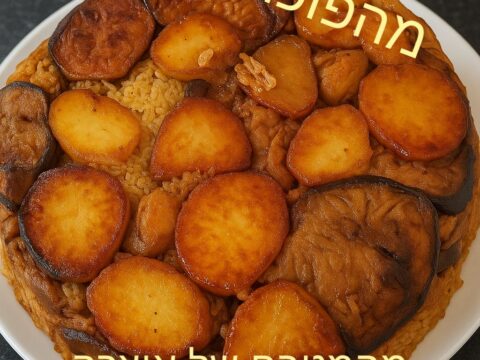 🌟🍆🥔 מהפוכה – מהפכה בצלחת 🥔🍆🌟_מתכון של אוצרה ברזלי– מאסטר מתכונים