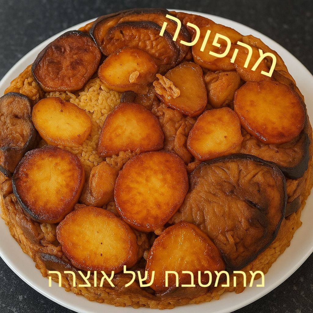 🌟🍆🥔 מהפוכה – מהפכה בצלחת 🥔🍆🌟_מתכון של אוצרה ברזלי– מאסטר מתכונים