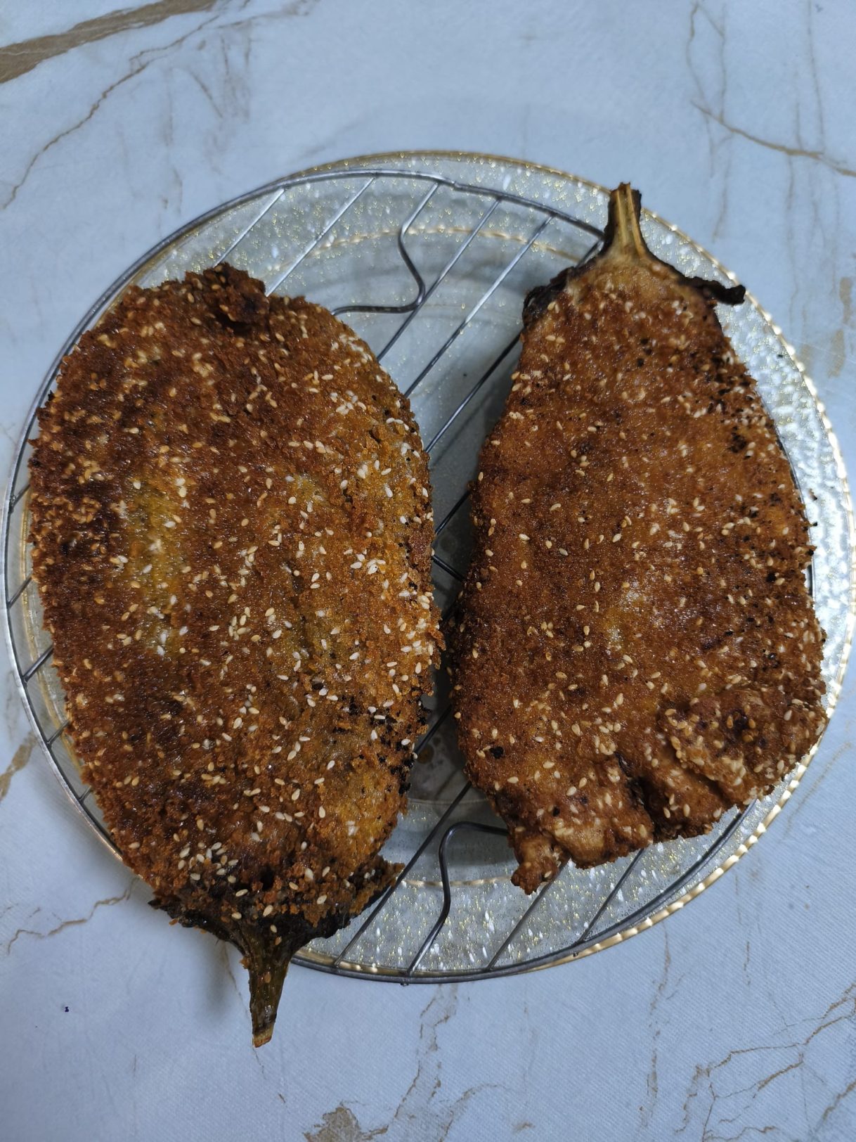 שניצל חציל קריספי 🔥_מתכון של אסתי זוהר מטבח אותנטי – מאסטר מתכונים👇