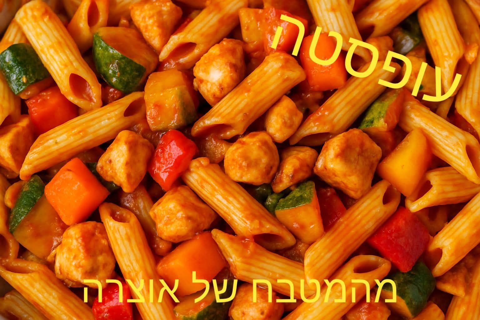 פסטה עם עוף וירקות ✨🌿✨🍴🌸_מתכון של אוצרה ברזלי– מאסטר מתכונים👇👇