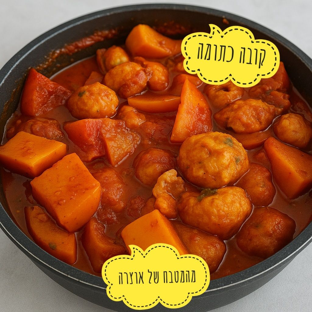 קובה כתומה – טעם ילדות מהמטבח של אמא שלי ✨_מתכון של אוצרה ברזלי– מאסטר מתכונים👇