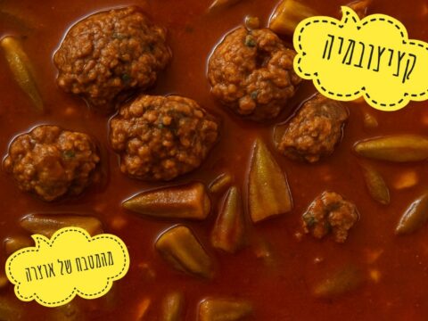 קציצות בשר ובמיה ברוטב עגבניות_מתכון של אוצרה ברזלי– מאסטר מתכונים