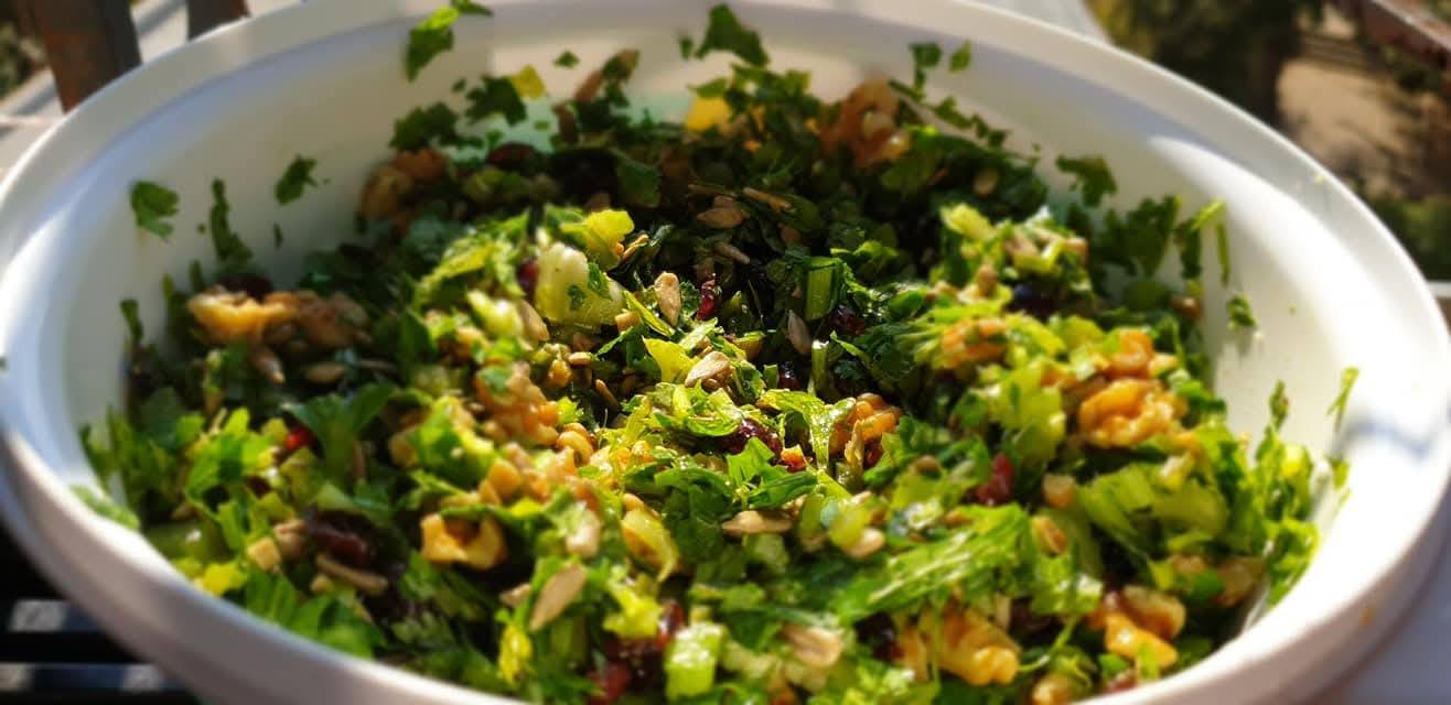 סלט של שפע ובריאות🍀🌾_מתכון של גלית נחמן מטבח אותנטי – מאסטר מתכונים