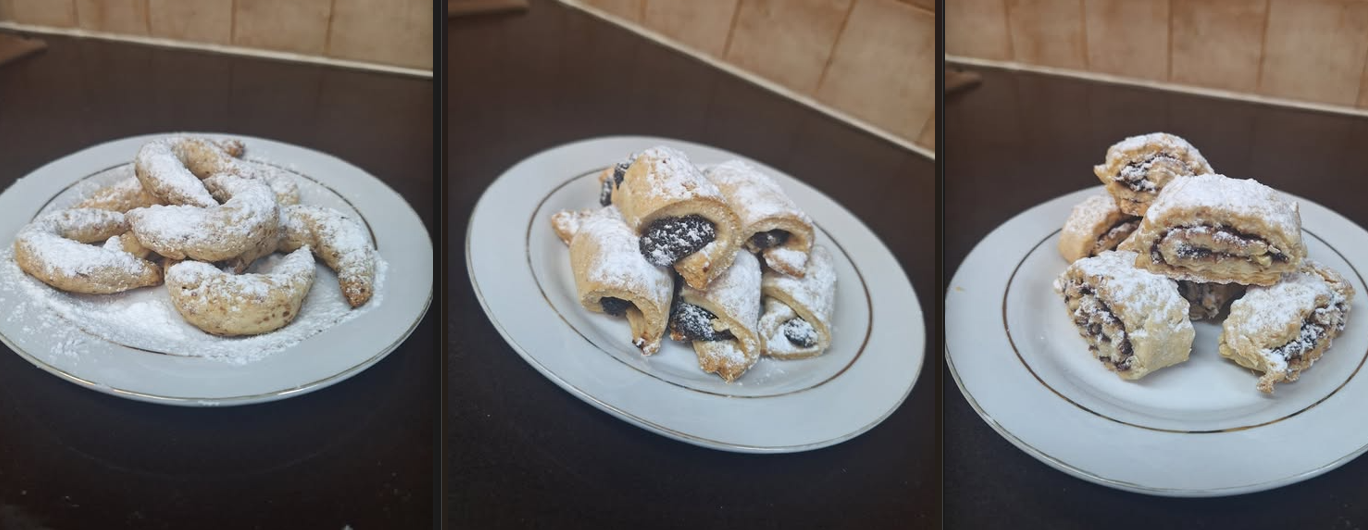 שלוש סוגים של עוגיות מבצק אחד נפלא ..מגולגלות ועוד… 🥜🥐🥖🫘🫓🌰🥨🥯_מתכון של תהילה גיל – מאסטר מתכונים