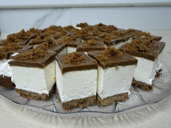 קוביות לוטוס קרמיות ללא אפייה ❤️_מתכון של ירדנה ג'נאח – מאסטר מתכונים