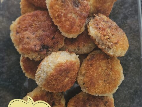 כדורי אורז פריכים במילוי פטריות ובצל _מתכון של אוצרה ברזלי– מאסטר מתכונים