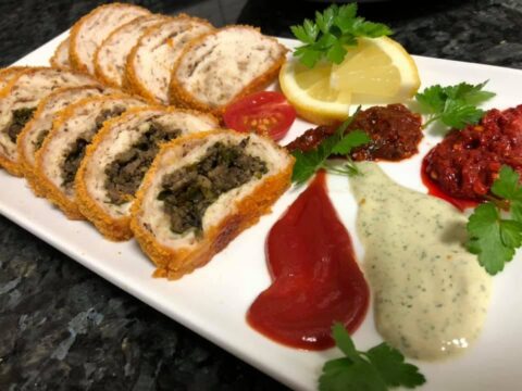 רולדת חזה עוף בציפוי פירורים_מתכון של ליאת קאדר