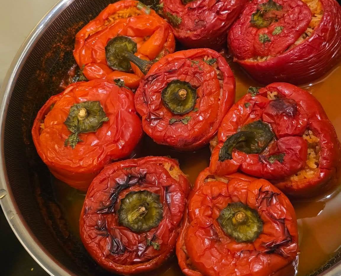 פלפלים ממולאים באורז