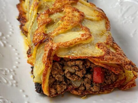 רולדת תפוח אדמה ממולאת בשר_מתכון של ורד צ'אפו