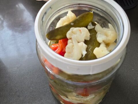 חמוצים בשעה הכנה על גז_מתכון של דקלה אלהרר