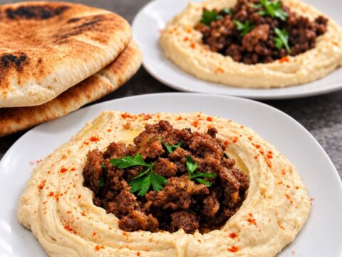 חומוס ביתי עם בשר_מתכון של ורד צ'אפו